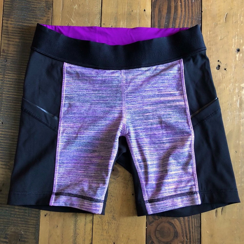 NWOT Lululemon Purple 6” Bike Short